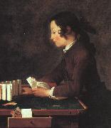 Boy Playing with Cards, Jean Baptiste Simeon Chardin